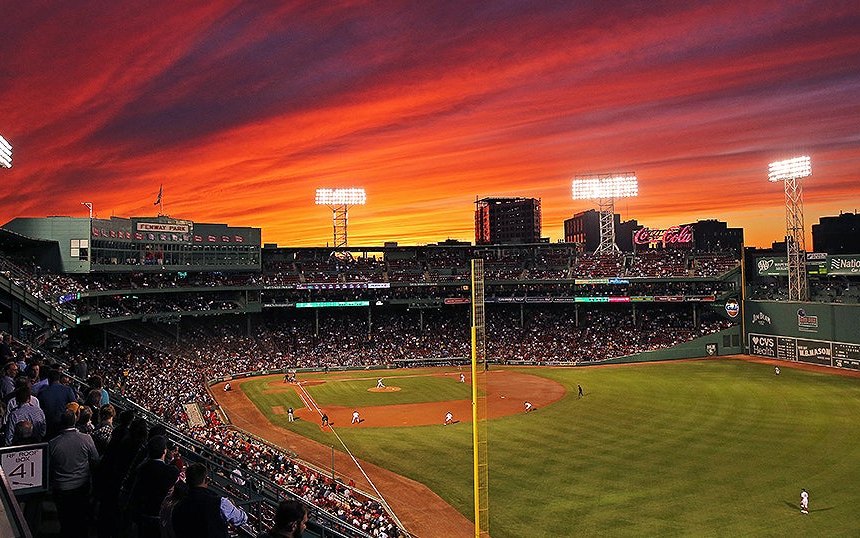 Fenway Park during a Boston Red Sox game